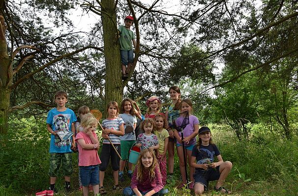 Naturforscher Kids im Biotop Herzogenaurach BN-Kindergruppe Herzogenaurach